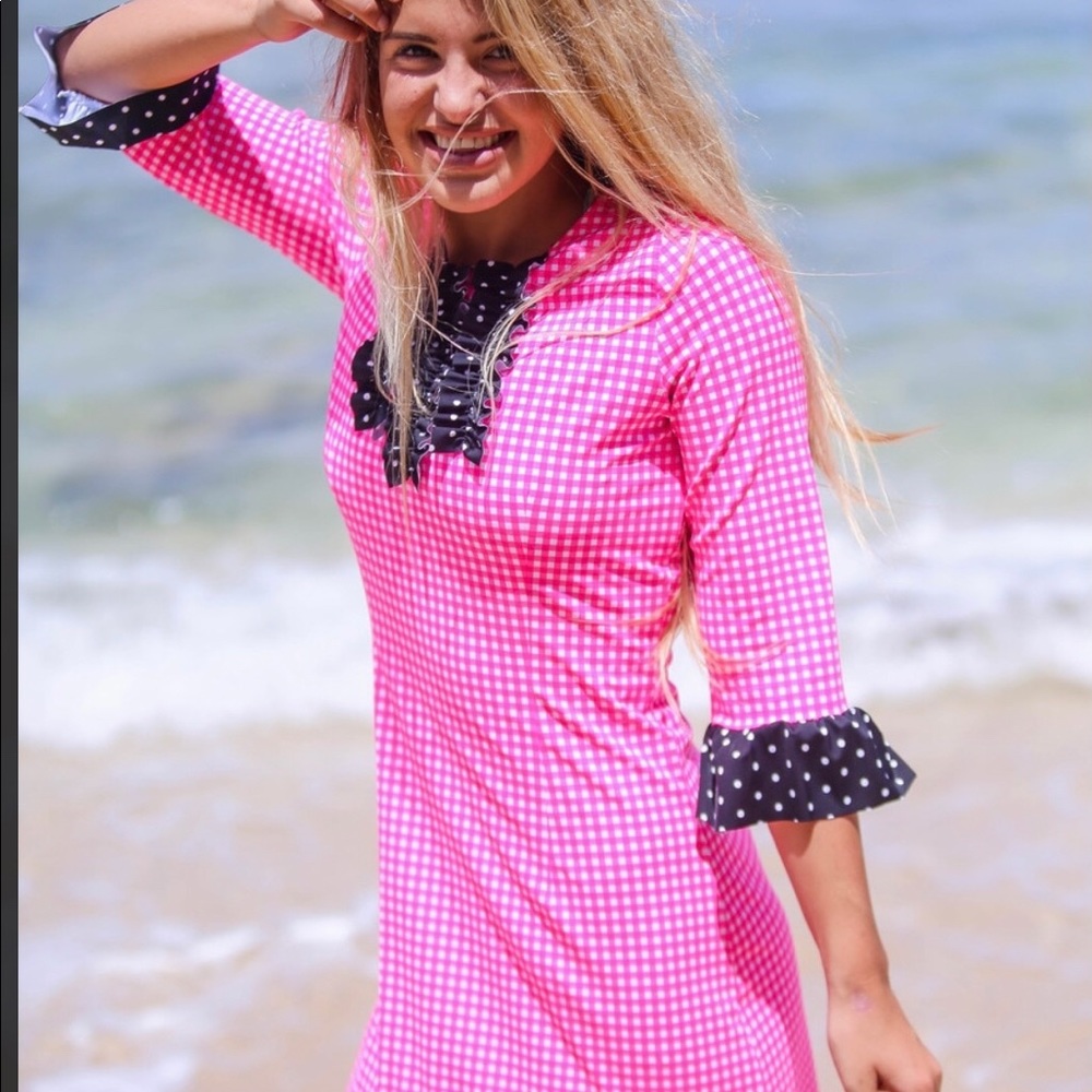 Dainty jewells modest swim dress